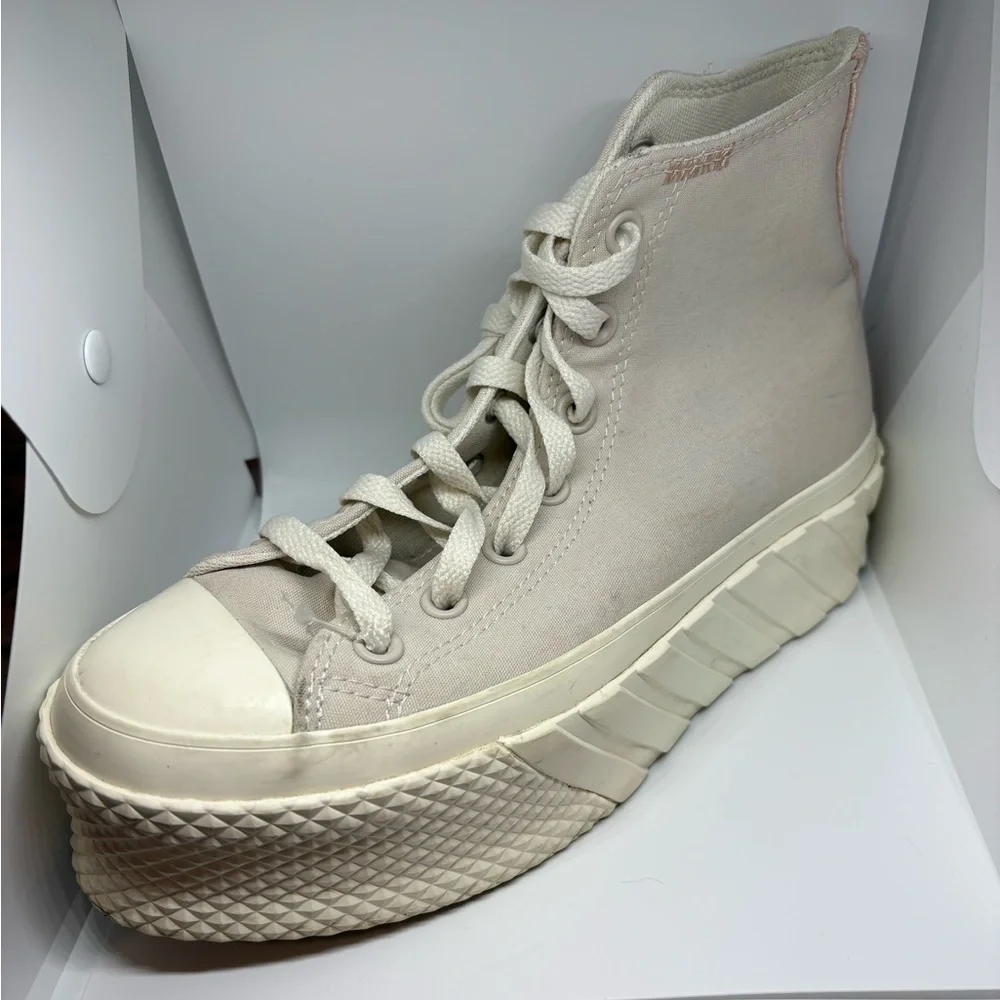 Converse Platform Hi Top Sneakers Size 7.5 - Picture 5 of 7